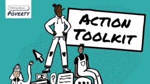ECP Action Toolkit infographic for GM Poverty Action